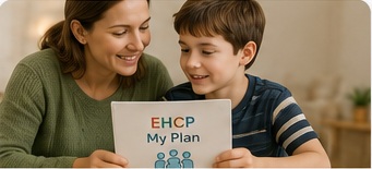 Family preparing EHCP documents
